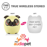 My Audio Pet Bluetooth Speaker - Power Pup the Pug Puppy