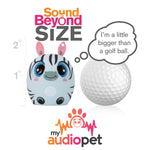My Audio Pet Bluetooth Speaker - Zymphony the Zebra