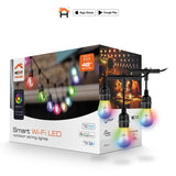 Nexxt Smart Wifi Outdoor String Lights